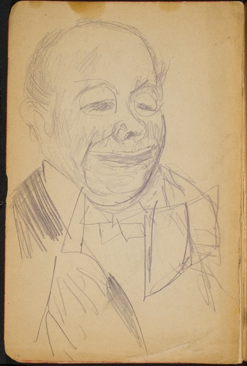 Mann im Frack (Man in Dress Coat) [p. 16]