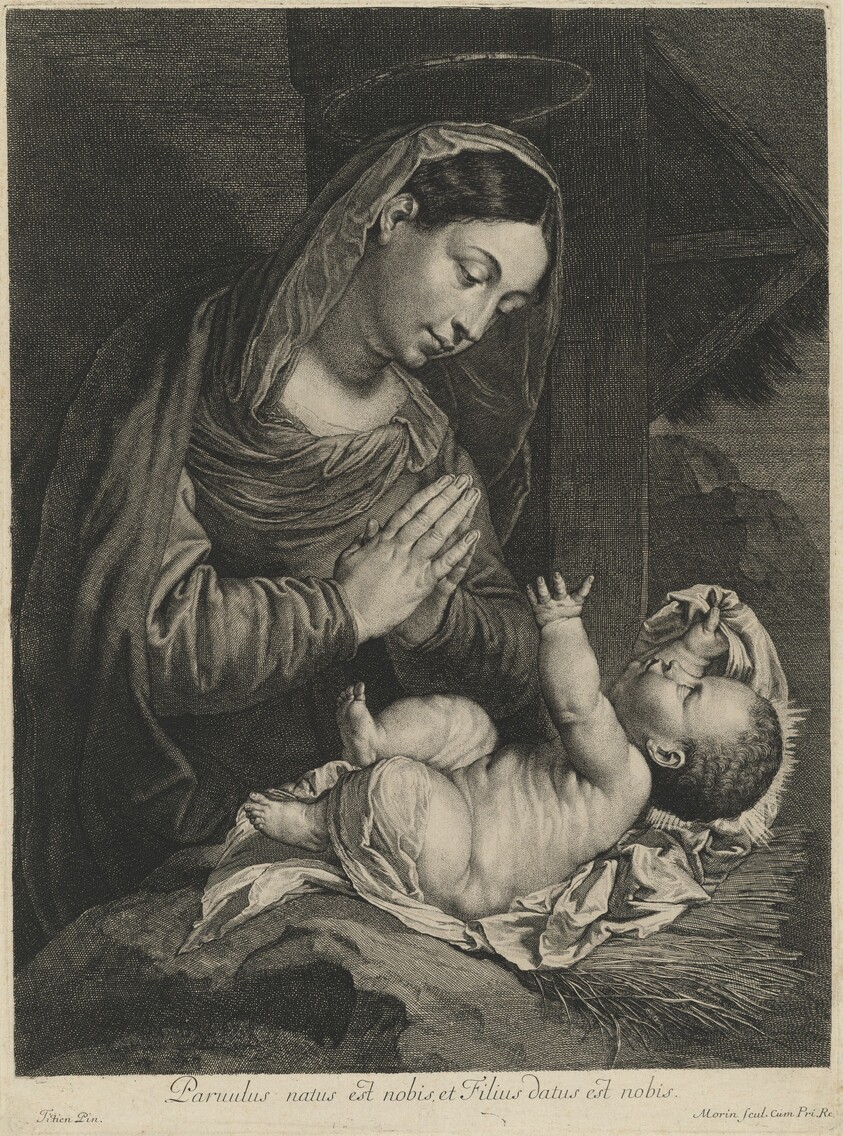 Virgin Adoring the Child