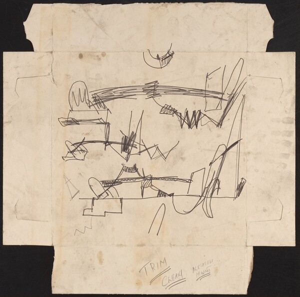 Study for "National Gallery Ledge Piece"