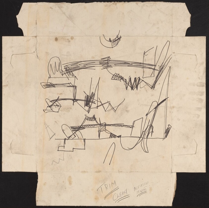 Study for "National Gallery Ledge Piece"