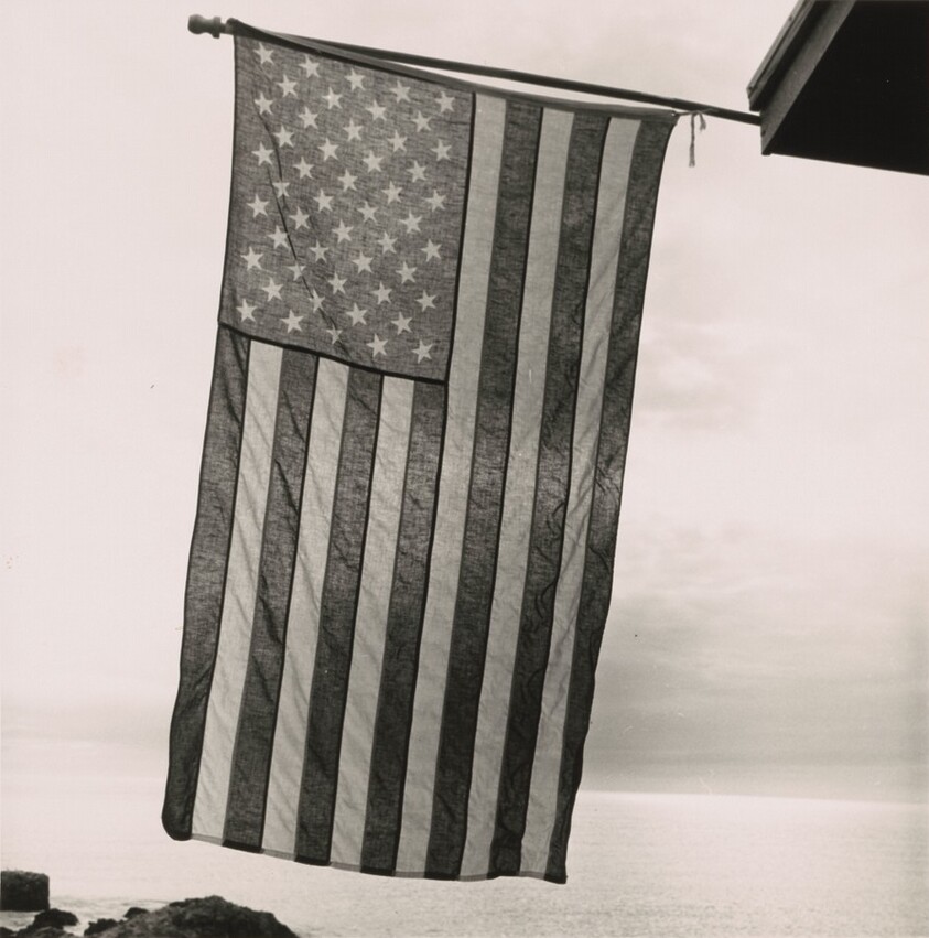 Paul's flag, Stinson Beach, California