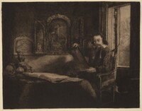 Abraham Francen, Rembrandt van Rijn, c. 1657
