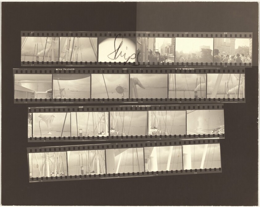 On ship--New York to Paris no number