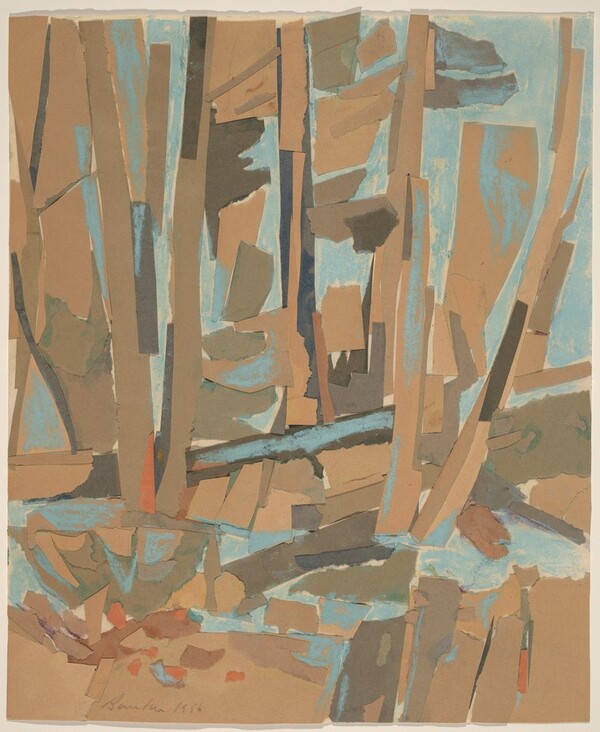 Study for "Spruce Clearing"