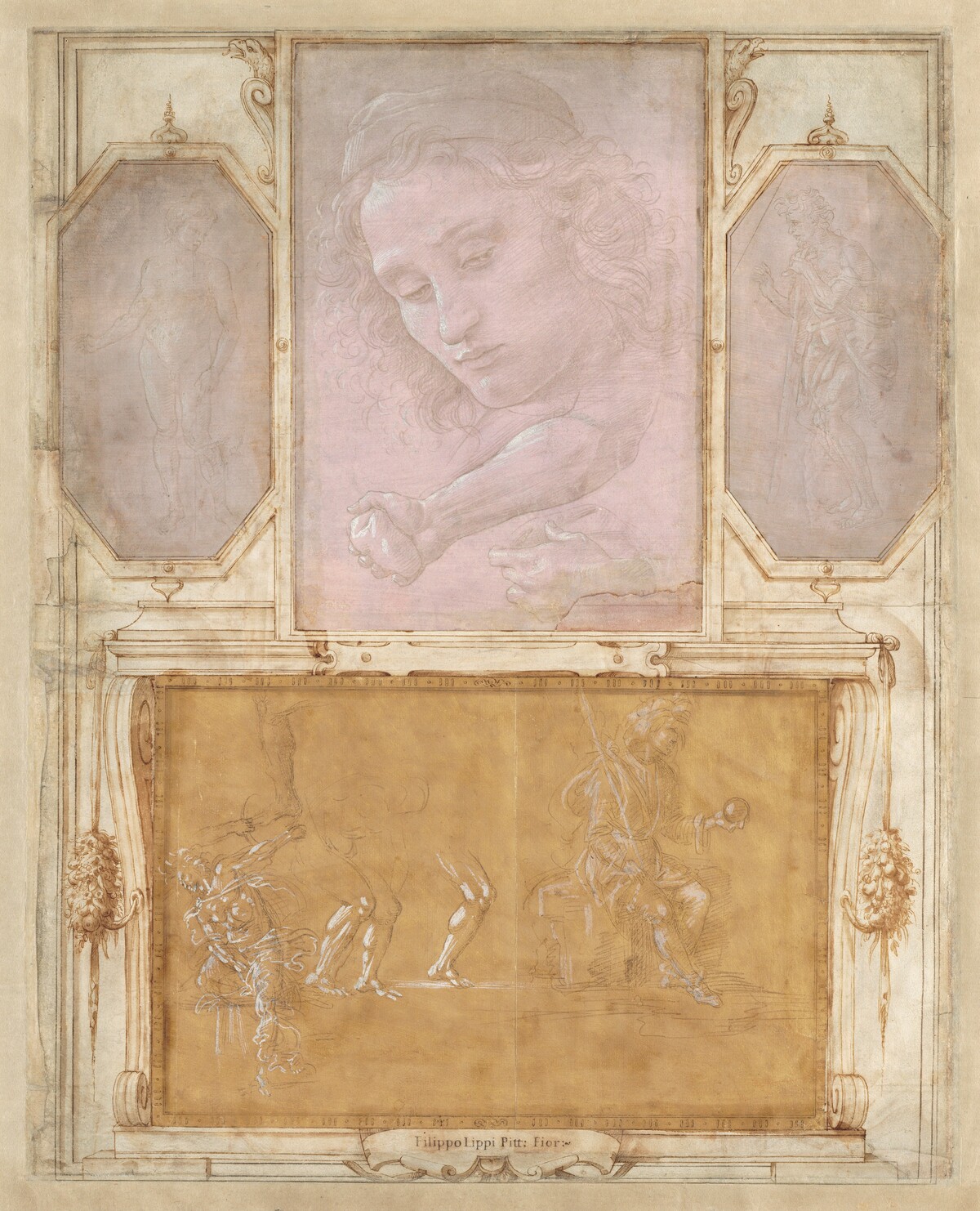 Page from the Collection of Niccolò Gaddi (So-Called "Vasari Page")