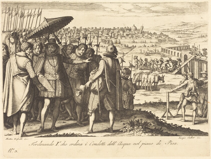 Restoration of the Aqueduct at Pisa