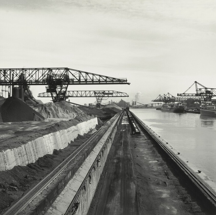 JL 482 24, Jones and Laughlin Steel Company, Indiana Harbor Works, Looking Toward Inland Steel Company, East Chicago, Indiana