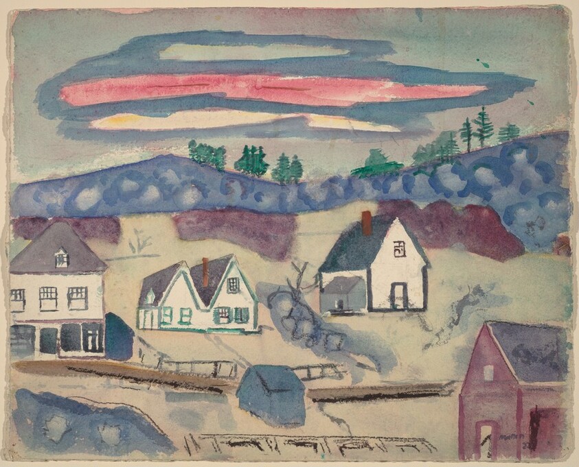 Three Houses, Barn and Chicken Coop, Stonington, Deer Isle, Maine