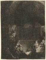 The Entombment, Rembrandt van Rijn, c. 1654