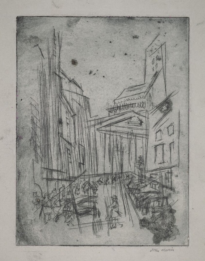 Nassau Street, Looking South