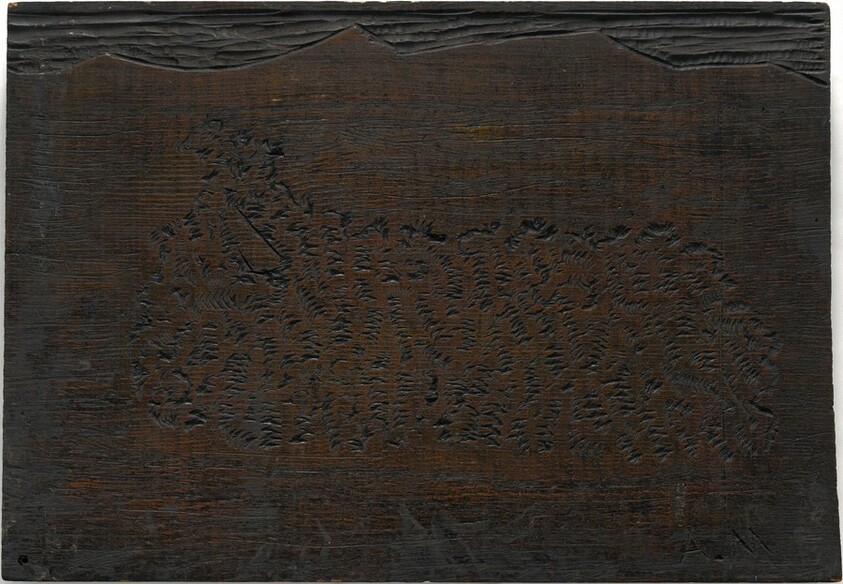 Trees by the Sea [verso]