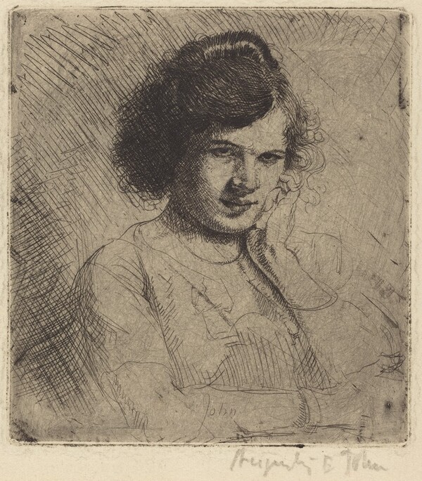 Young Woman Musing