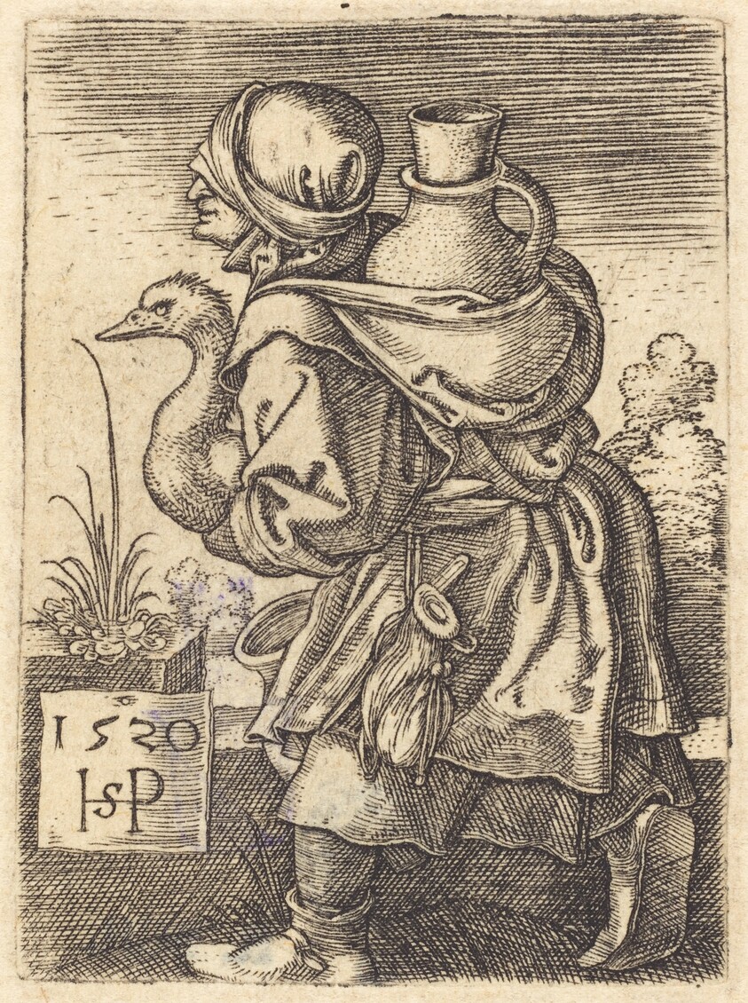 Peasant Woman Going to Market