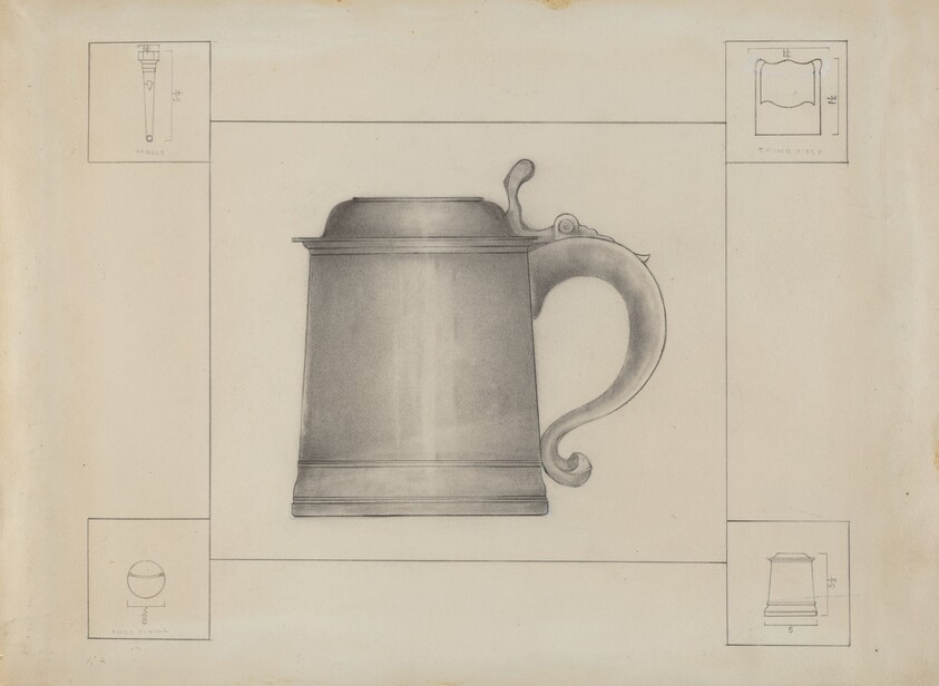 Pewter Tankard