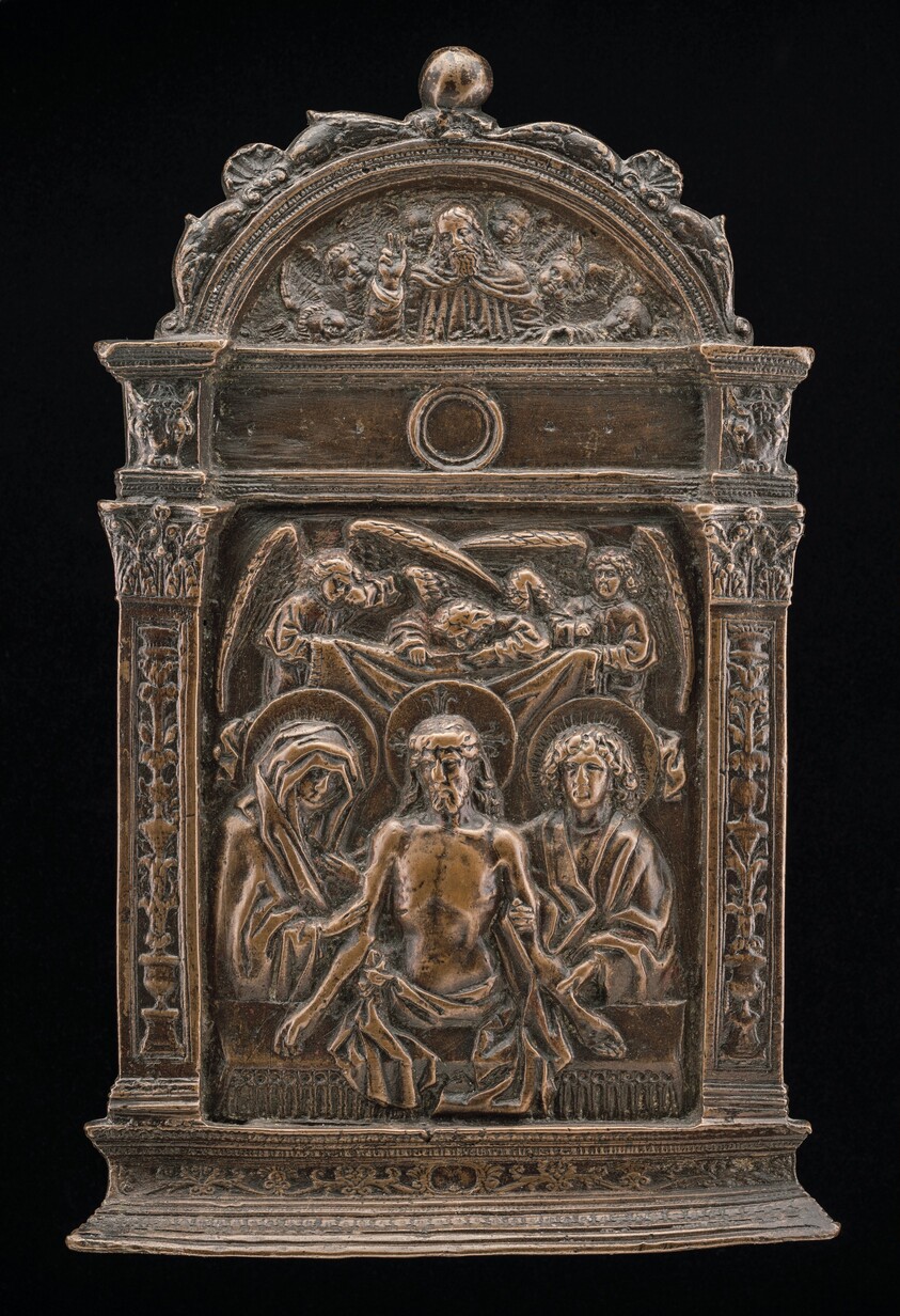 The Dead Christ between the Virgin and Saint John