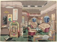 Cocktail Lounge, 1946, Perkins Harnly, 1935/1942