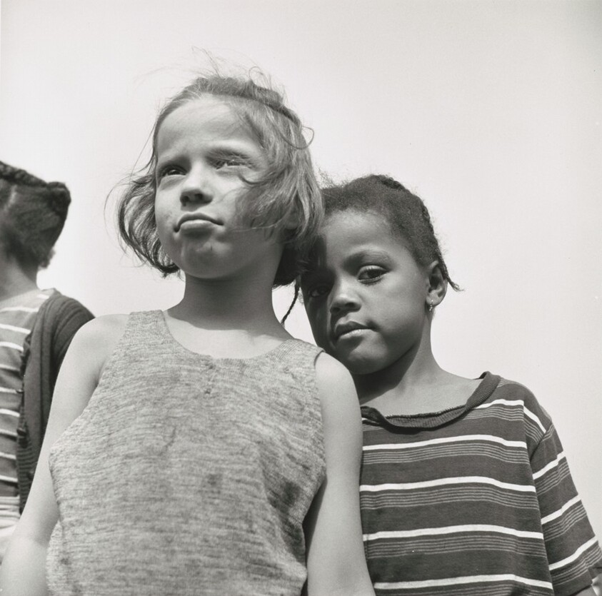 Haverstraw, New York. Interracial activities at Camp Christmas Seals, where children are aided by the Methodist Camp Service. Camp buddies