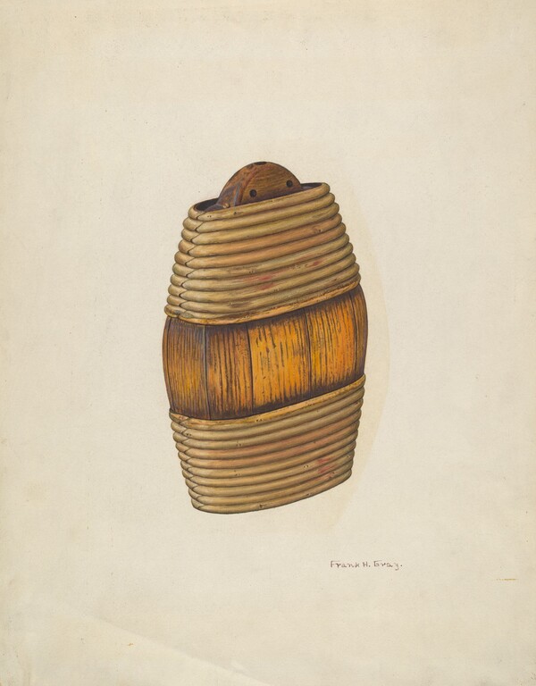 Willow-Bound Flask