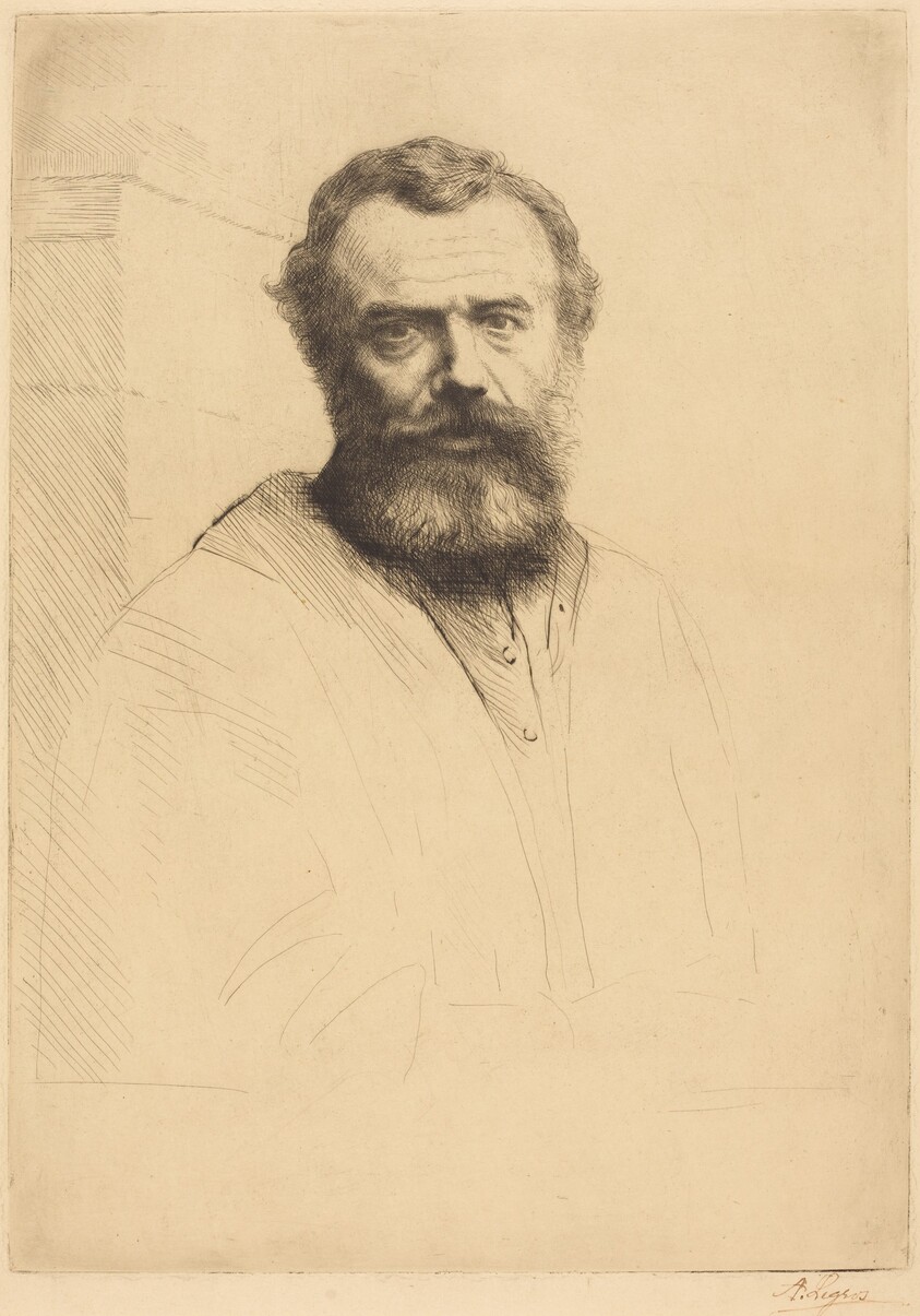 Self-Portrait, 3rd plate