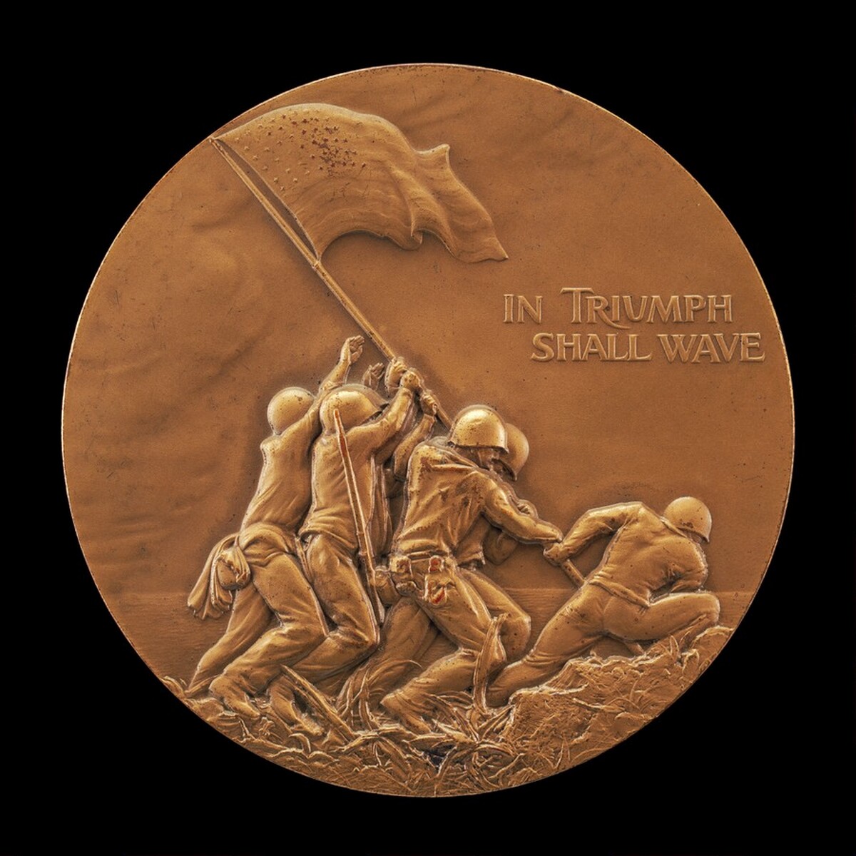 Commemoration of the Flag-Raising on Mt. Surabachi, Iwo Jima [obverse]