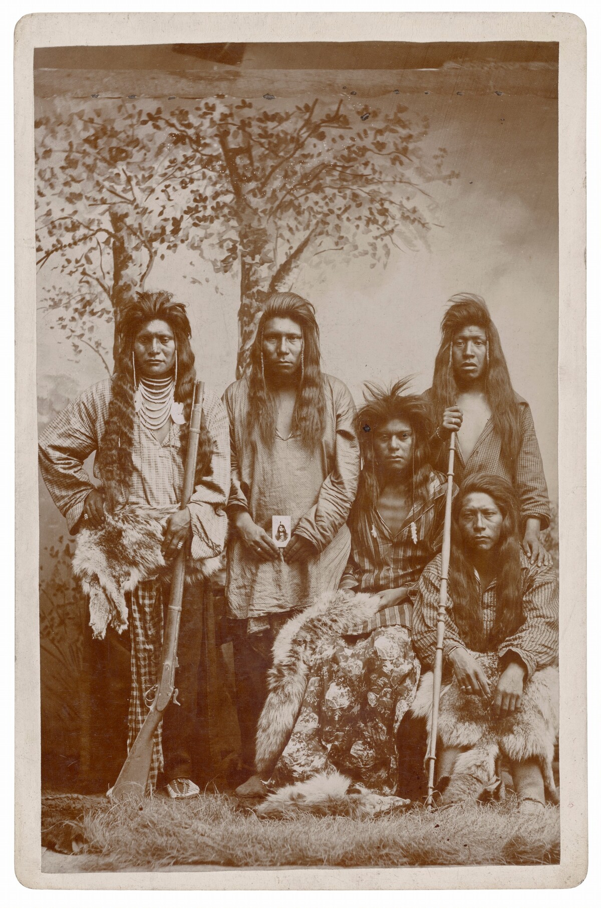 Members of Chief Pocatello’s Band, Northwestern Shoshone