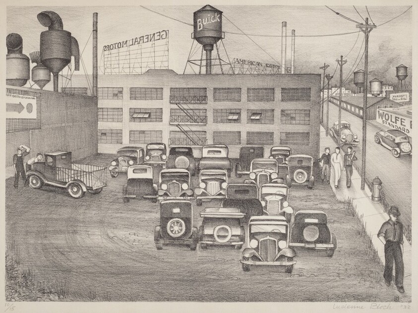 Untitled (Detroit Scene)