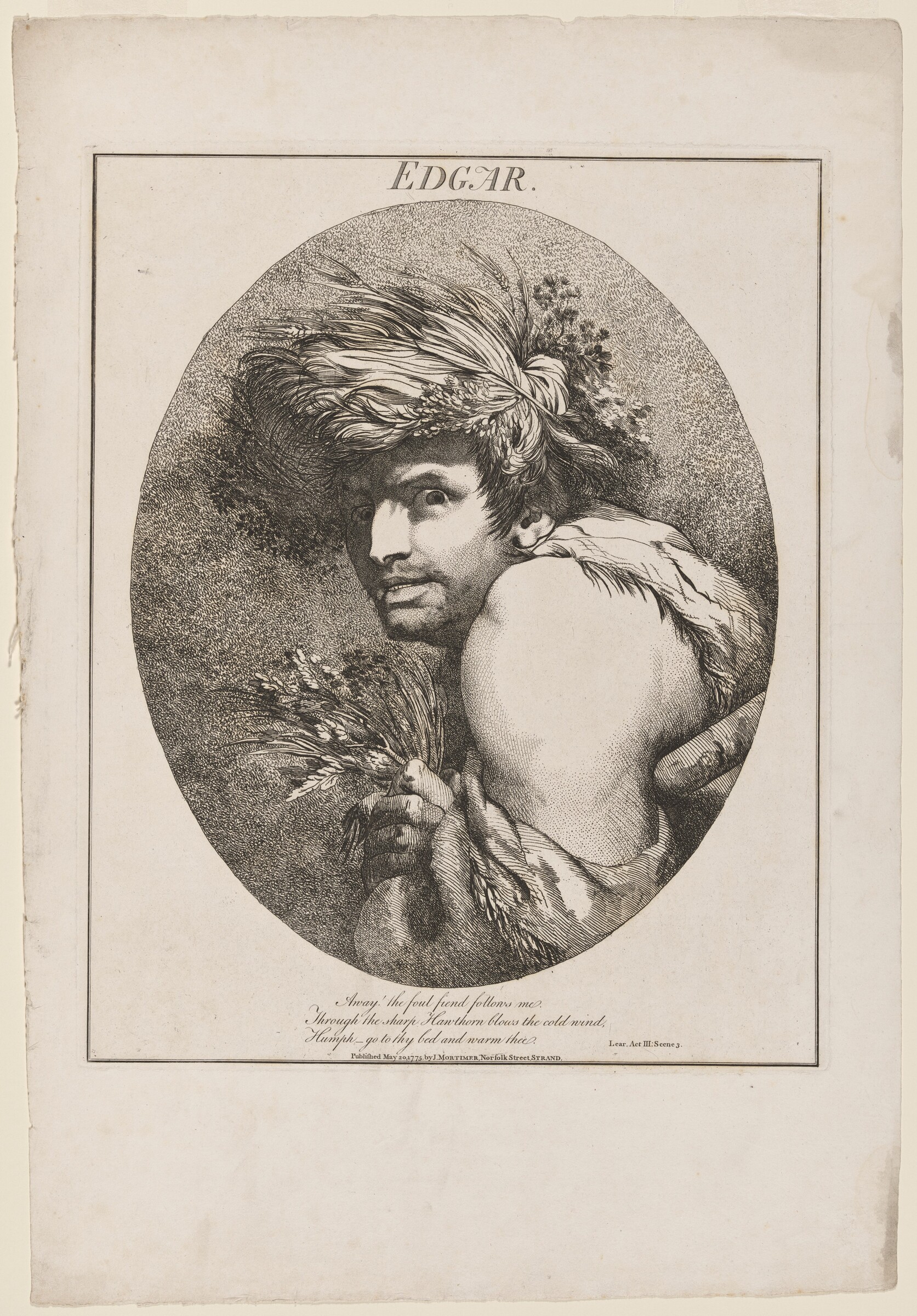 Edgar, John Hamilton Mortimer, 1775
