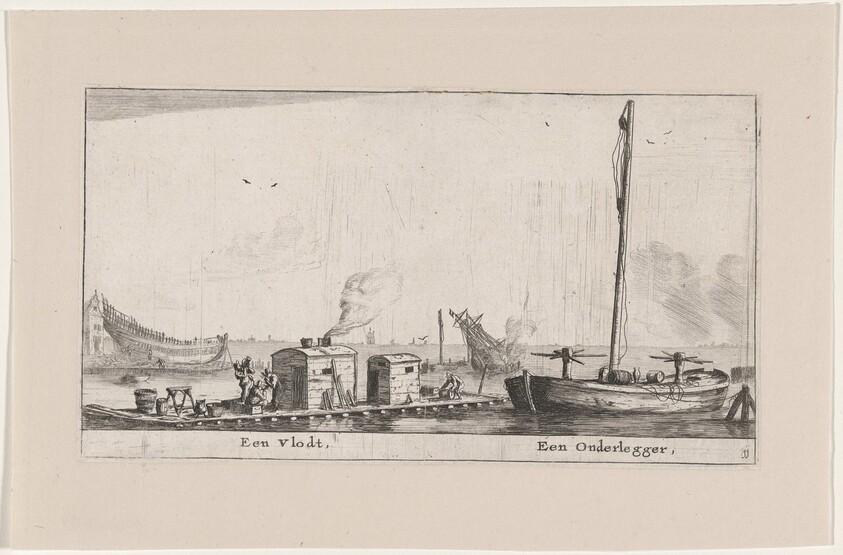 A Raft and a "Onderlegger"