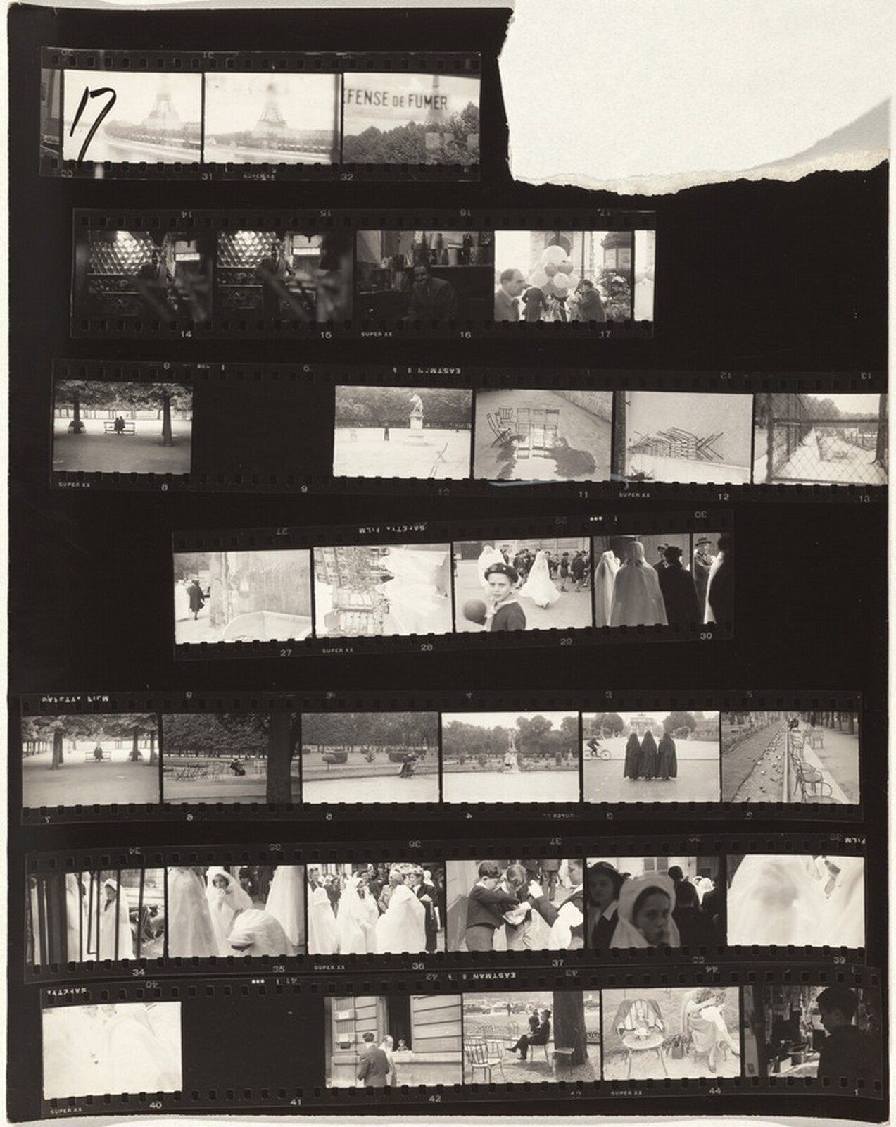Paris 17A, Robert Frank, 1949-1950