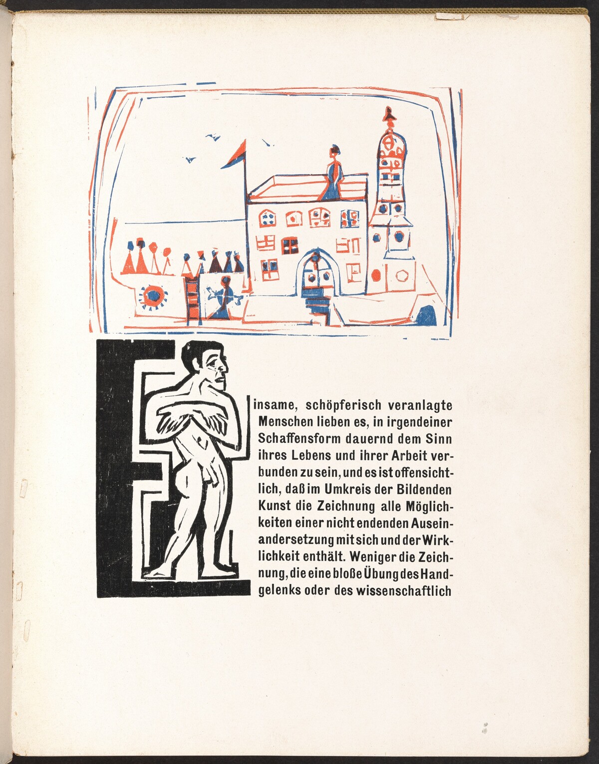 Ornament from Kirchner Zeichnungen (Kirchner Drawings)