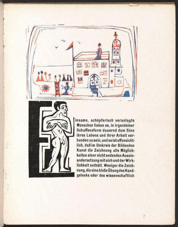 Ornament from Kirchner Zeichnungen (Kirchner Drawings)