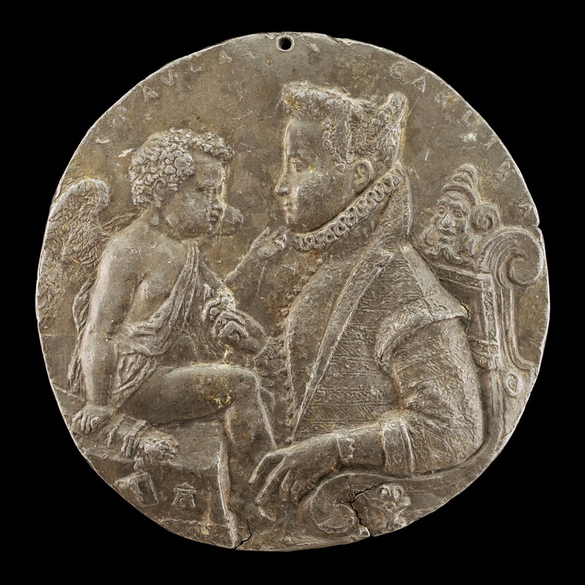 Paola Carlina with Cupid