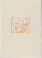 Seventh Eclogue: Micon Offering the Branching Antlers of a Stag (Micon offrant sur un aute les bois d'un cerf), Aristide Maillol, published 1926