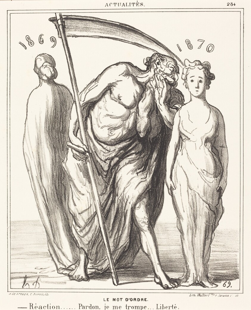 Le Mot d'ordre: Réaction... Pardon... Liberté