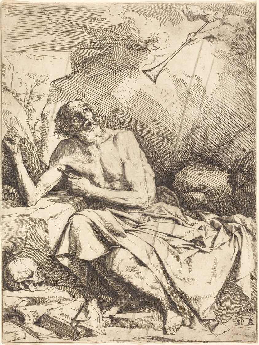 Saint Jerome Hearing the Trumpet of the Last Judgment