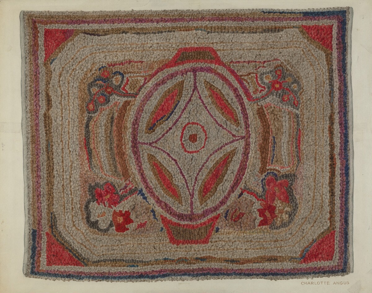 Hooked Rug (Cotton)