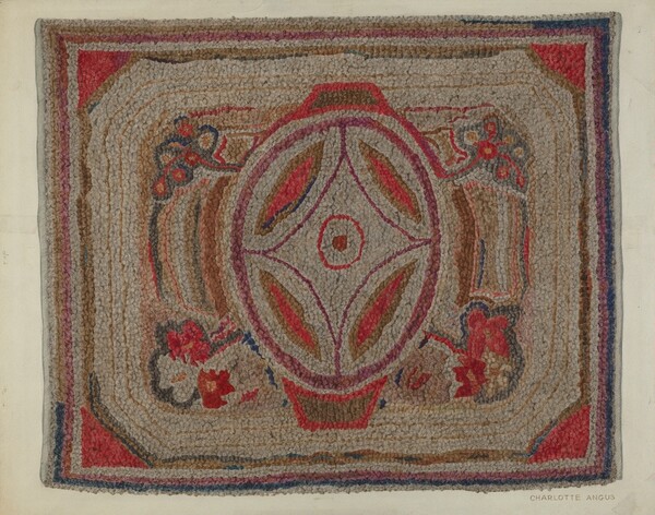 Hooked Rug (Cotton)