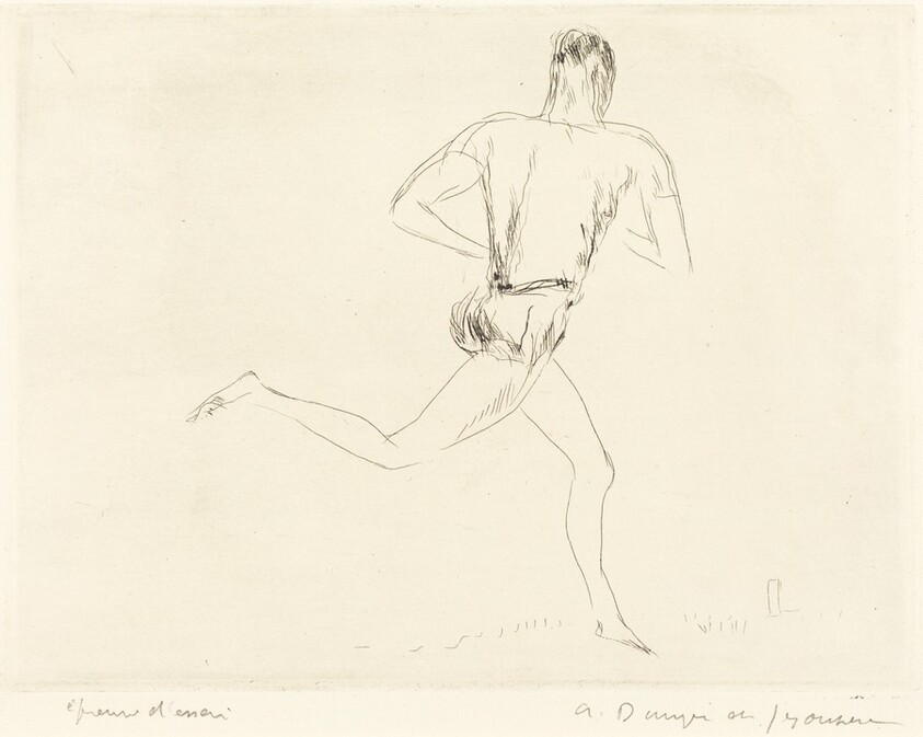 1500 Meter Race (La Course de 1500 metres)