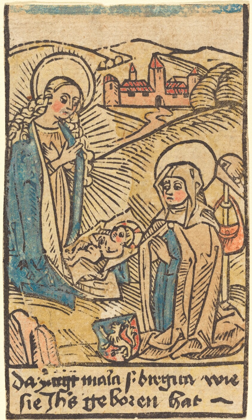 Madonna and Saint Bridget