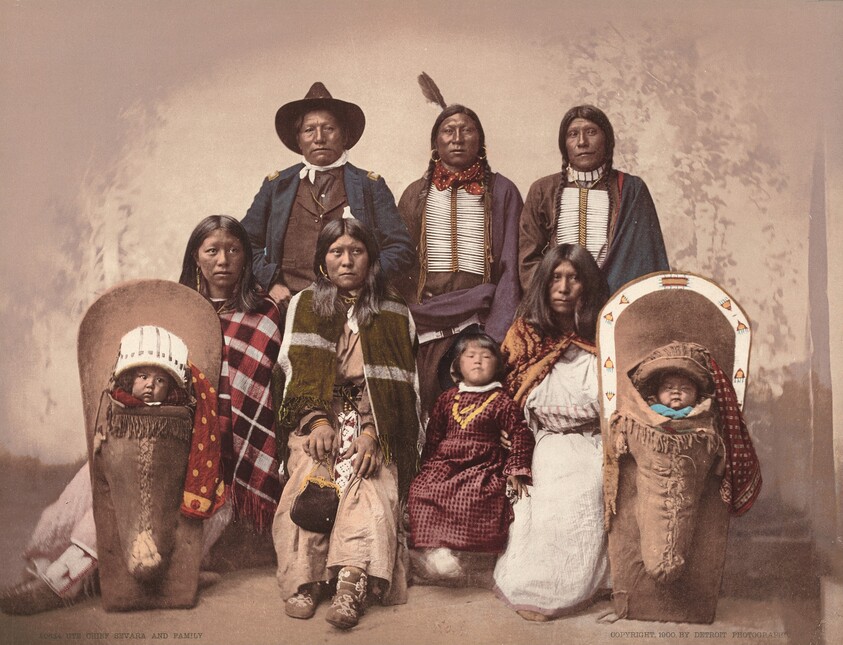 Ute Chief Severo and Family