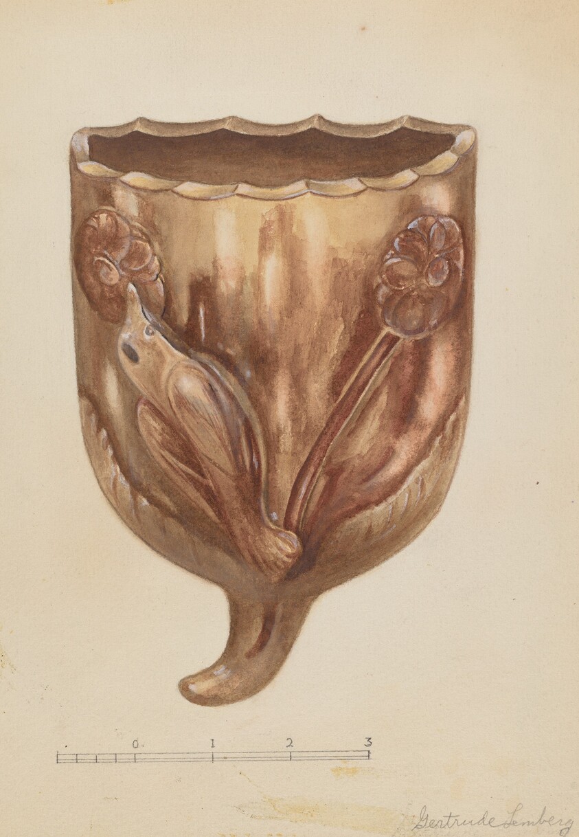 Wall Pocket for Flowers