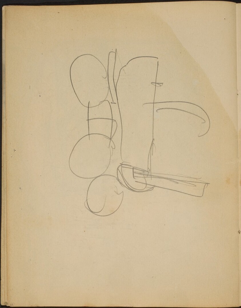 begonnene Skizze (Sketch) [p. 10]