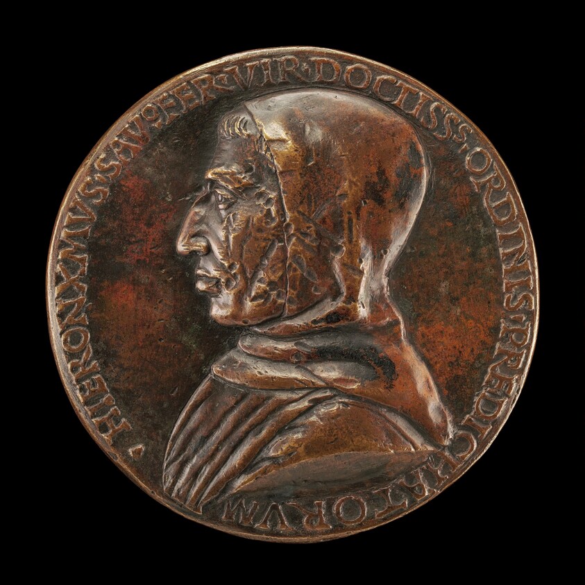 Girolamo Savonarola, 1452-1498, Dominican Preacher [obverse]