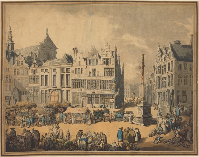 Place de Meir at Antwerp