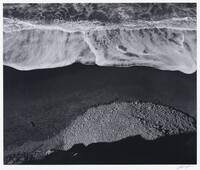 Surf Sequence 1, San Mateo County Coast, California, Ansel Adams, 1940, printed 1982