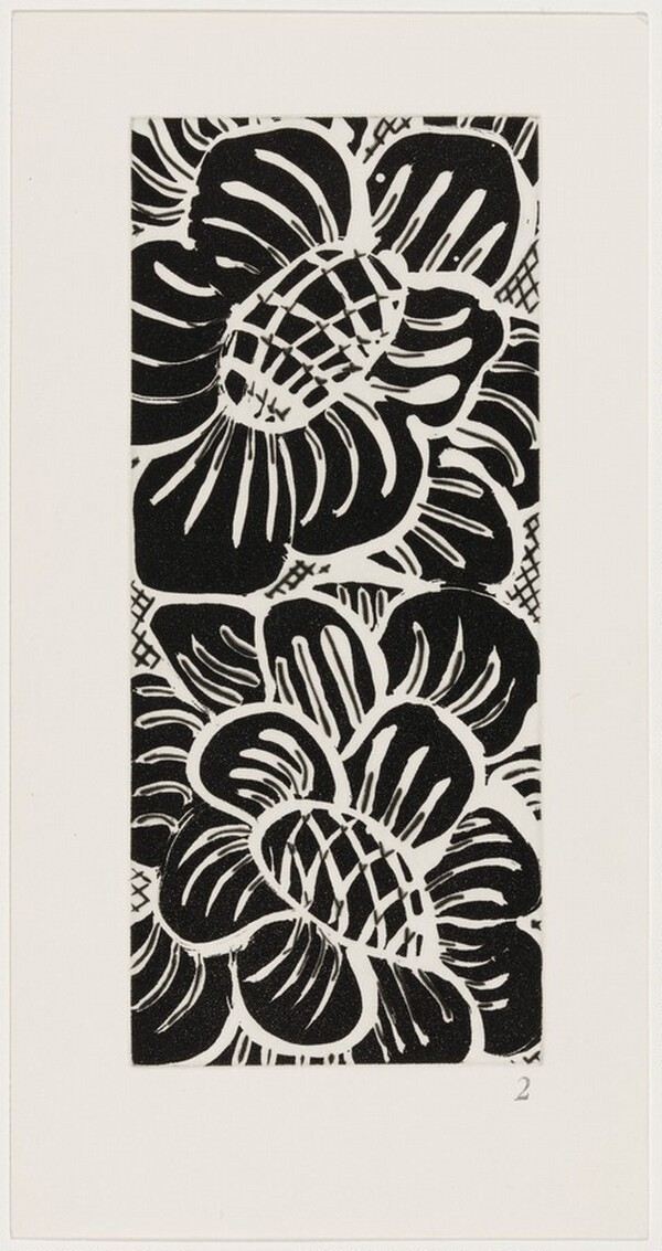 Black Flowers from The Joy of Ornament