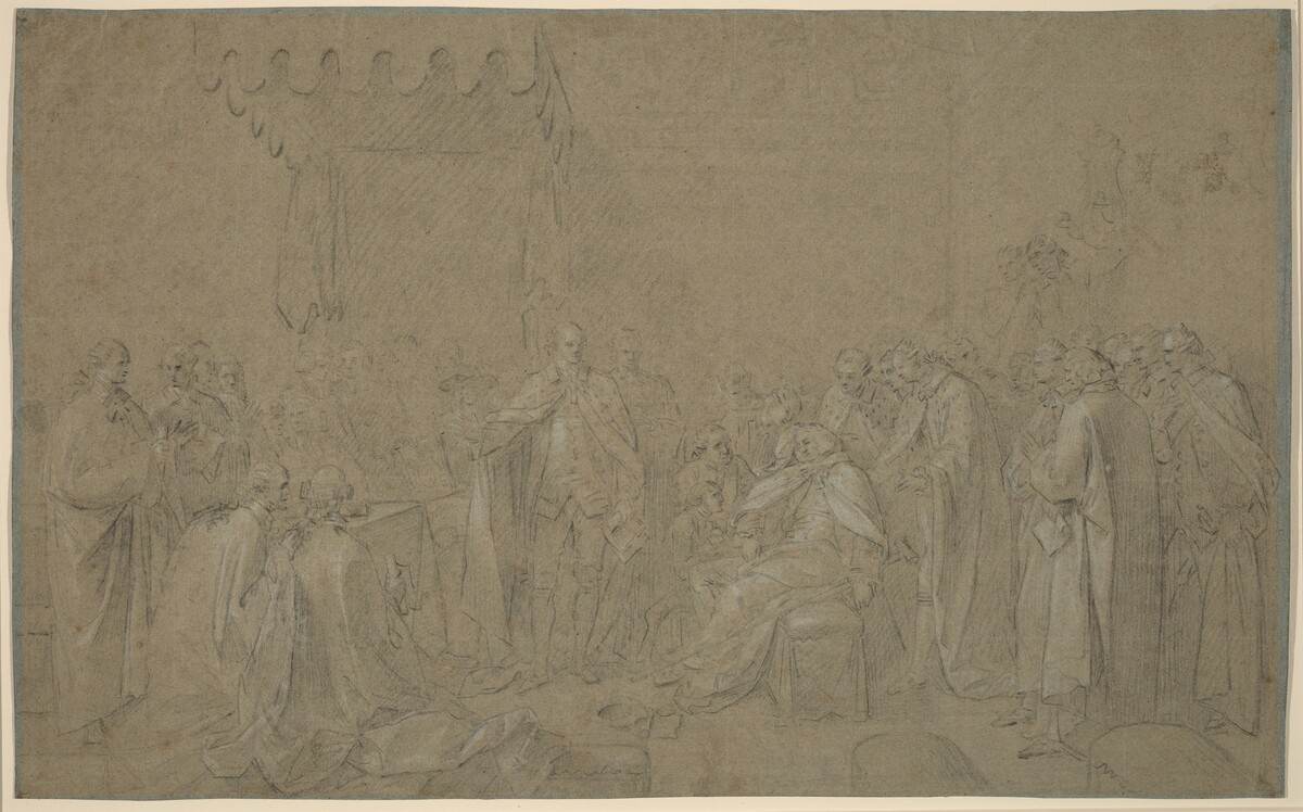 Study for "The Death of the Earl of Chatham"