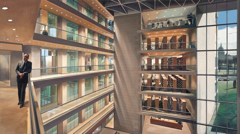 Portrait of I.M. Pei