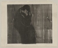 The Kiss III (Kyss III), Edvard Munch, 1898