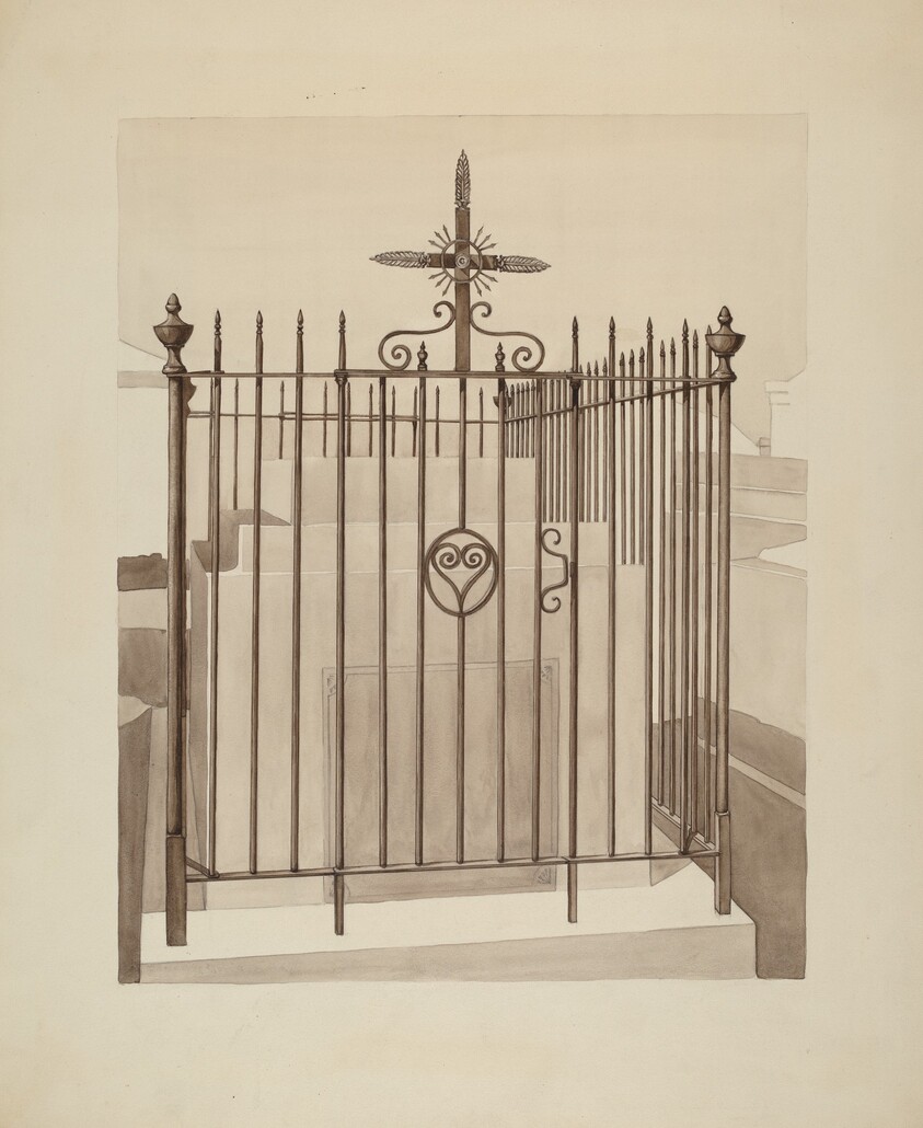 Iron Gate and Fence